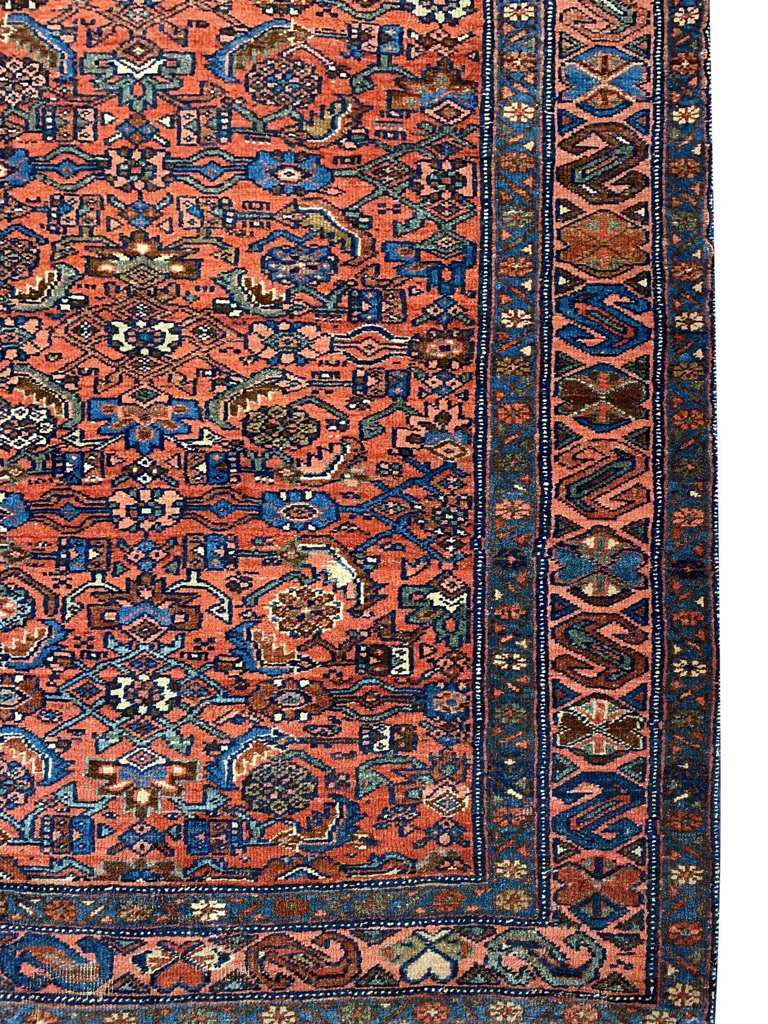 Antique Persian Bijar 4' 9" x 6' 6"