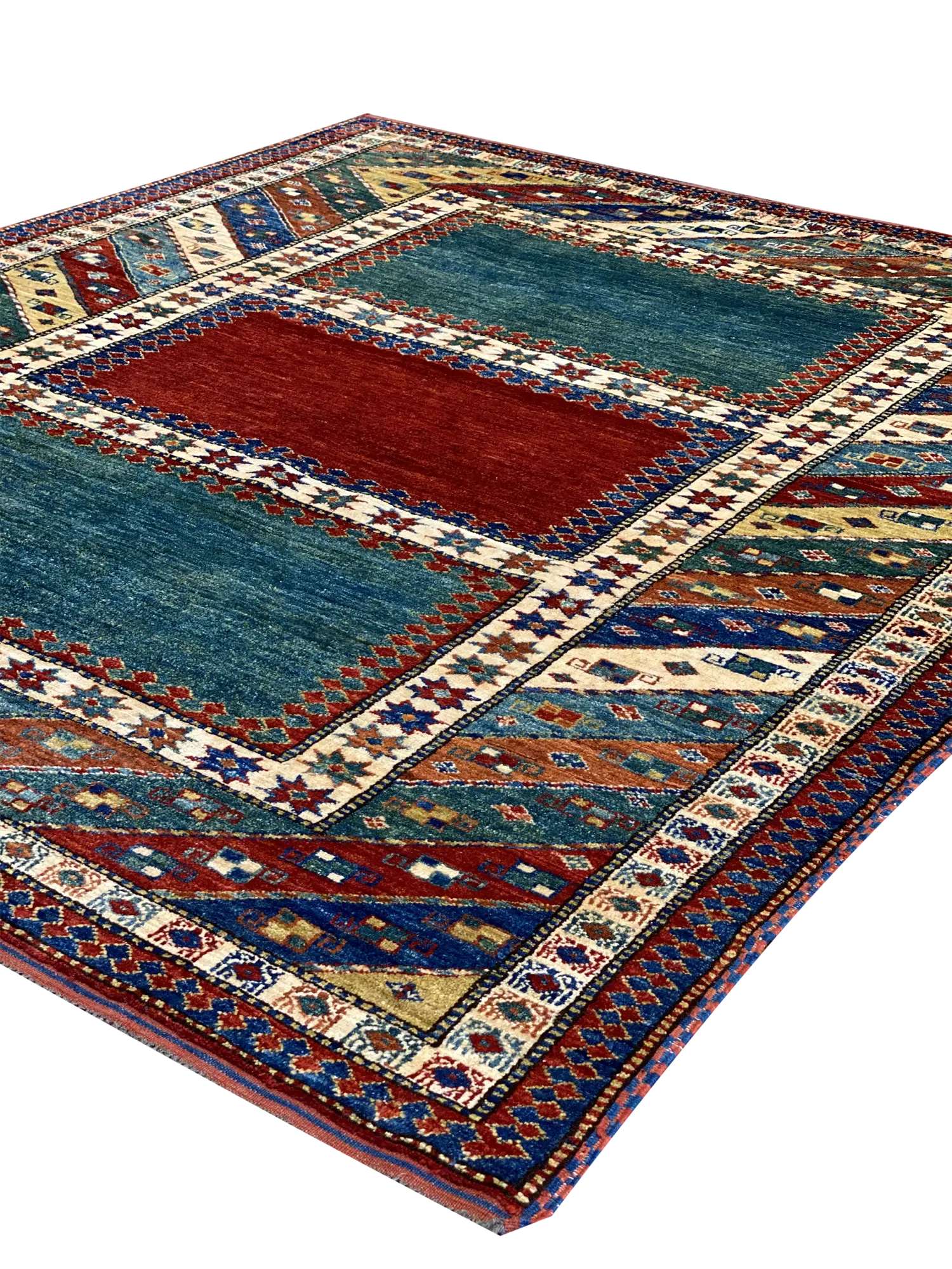 Caucasion 5' x 6' Handmade Area Rug - Shabahang Royal Carpet