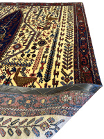 Vintage Persian Afshar 5' x 6' 6" Handmade Wool Area Rug - Shabahang Royal Carpet