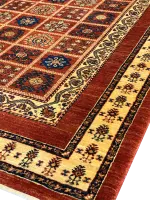 Persian Gabbeh 4' 10" x 6' 8" Wool Handmade Area Rug - Shabahang Royal Carpet