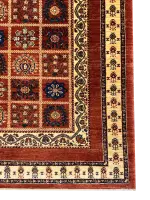 Persian Gabbeh 4' 10" x 6' 8" Wool Handmade Area Rug - Shabahang Royal Carpet