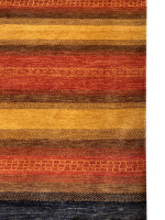 Gabbeh 5' x 6' 8" Wool Handmade Area Rug - Shabahang Royal Carpet