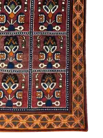 Antique Persian Shiraz 4' 6" x 7' 9" Handmade Area Rug - Shabahang Royal Carpet