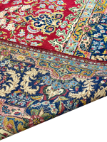 Antique Persian Yazd 10' 1" x 15' 2" Handmade Area Rug - Shabahang Royal Carpet