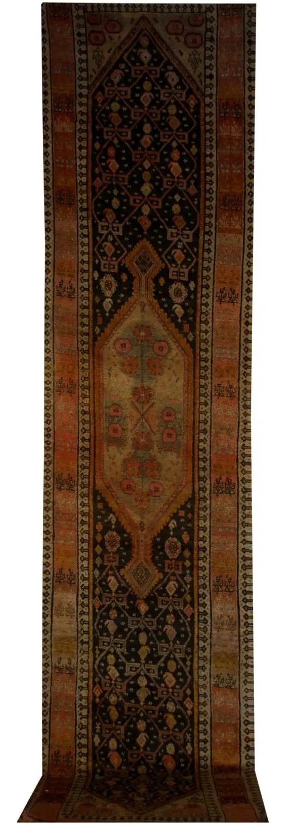 Antique Persian Bakhtiari runner 2' 10" x 11' 6" - Shabahang Royal Carpet