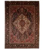 Vintage Persian Bakhtiari rug 9' 10" x 12' 10" Handmade Area Rug - Shabahang Royal Carpet