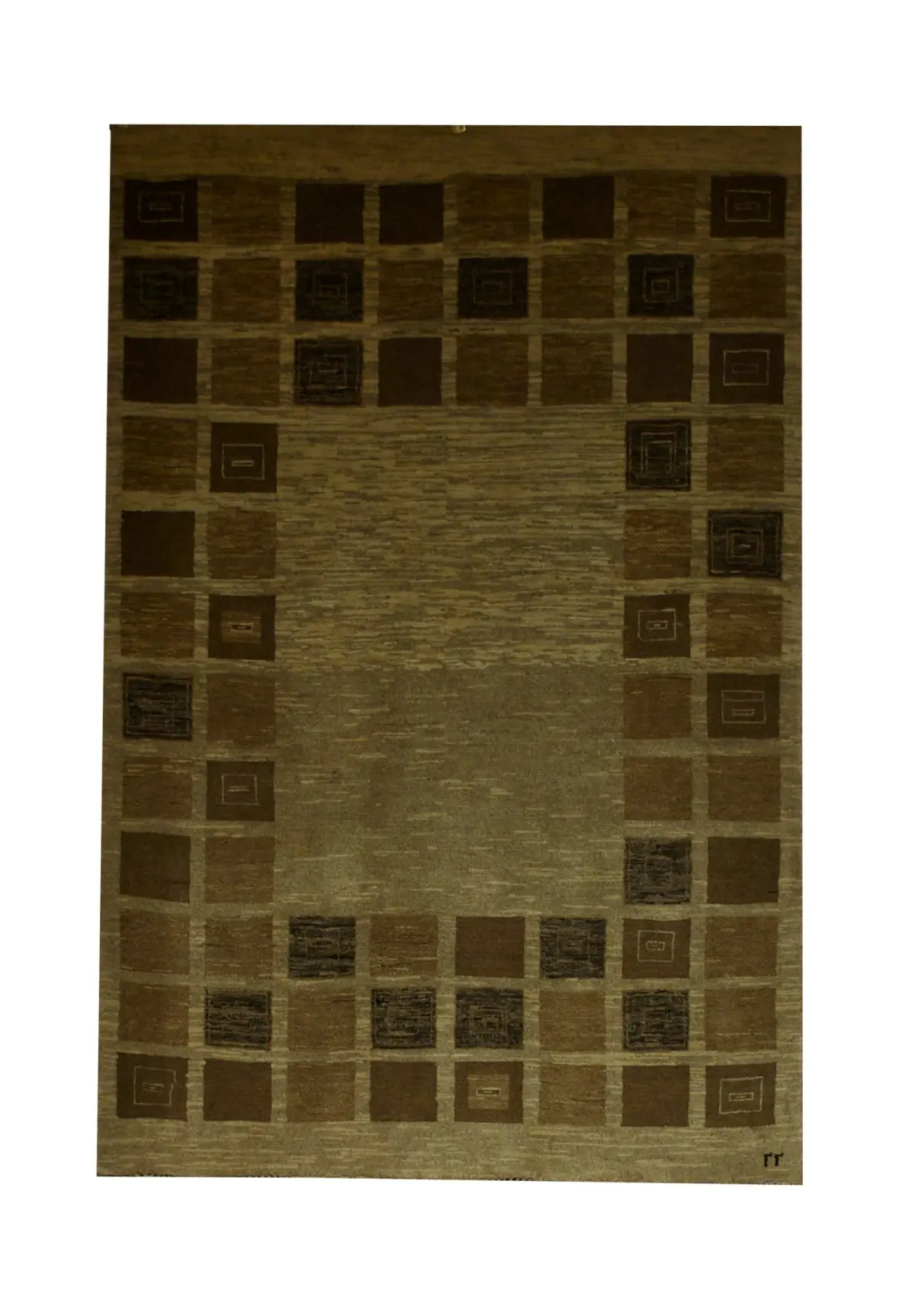 Persian Gabbeh Rug 3' 5" x 5' Wool Handmade Area Rug - Shabahang Royal Carpet