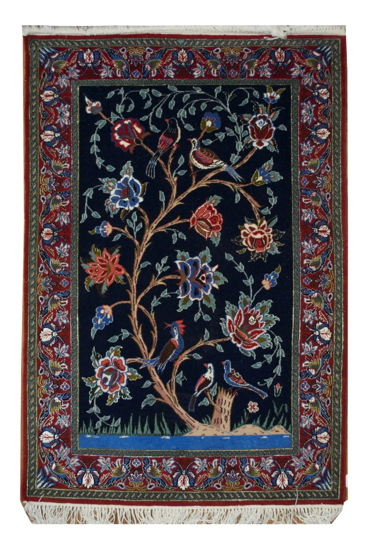 Persian Esfahan rug 2' 4" x 3' 5" - Shabahang Royal Carpet