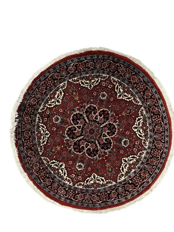 Persian Bijar 3' 4" x 3' 4" Handmade Area Rug - Shabahang Royal Carpet