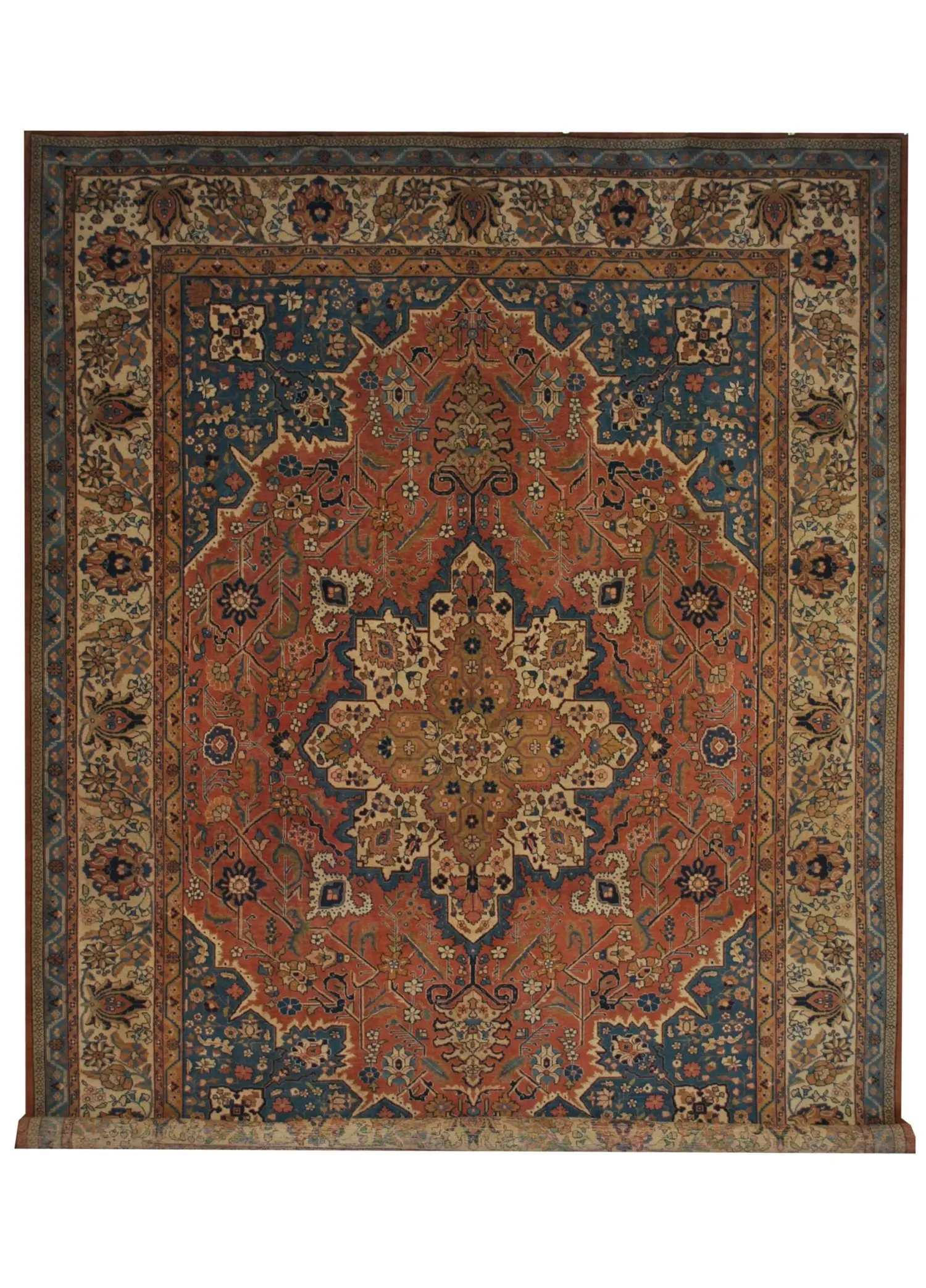 Antique Persian Khoy 8' 6" x 11' 1" Handmade Area Rug - Shabahang Royal Carpet