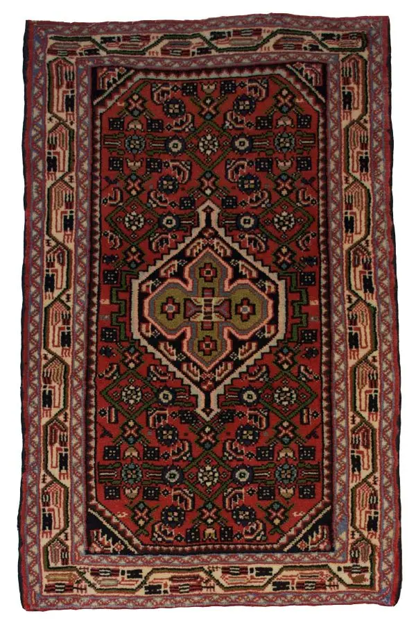 Persian Malayer 2' 1" x 3' 4" Handmade Area Rug - Shabahang Royal Carpet