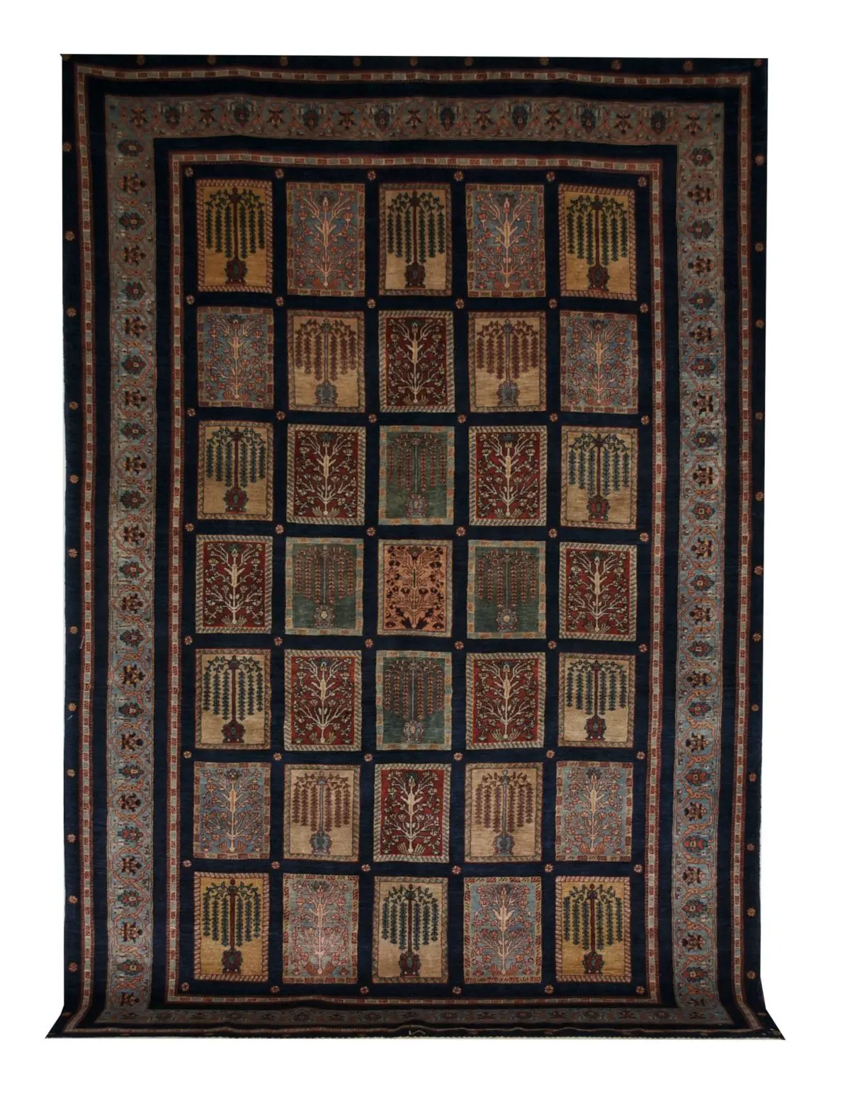 Persian Gabbeh 7' 3" x 10' 8" Wool Handmade Area Rug - Shabahang Royal Carpet