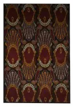 Ikat 4' 2" x 6' 4" Handmade Area Rug - Shabahang Royal Carpet