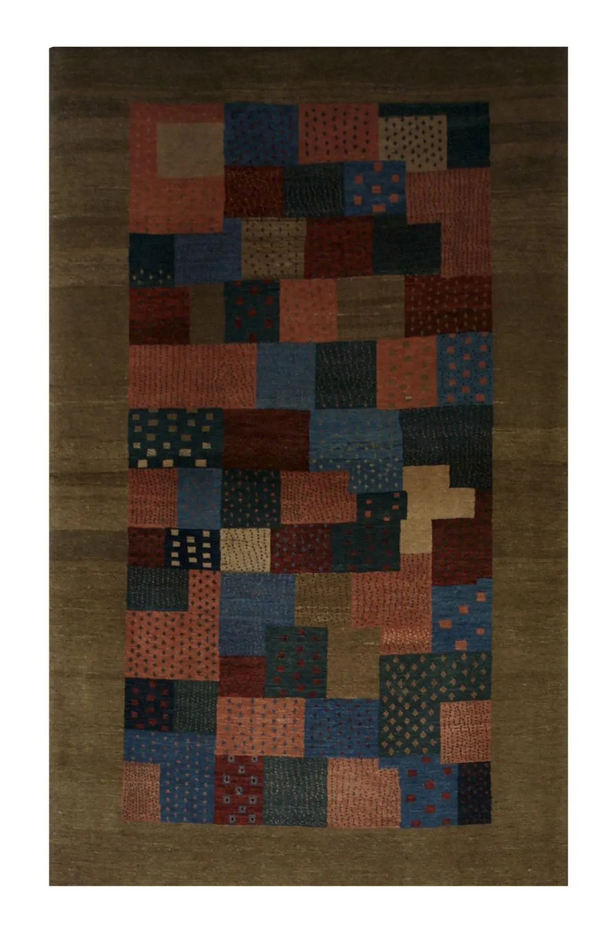 Persian Gabbeh 3' 7" x 5' 10" Wool Handmade Area Rug - Shabahang Royal Carpet