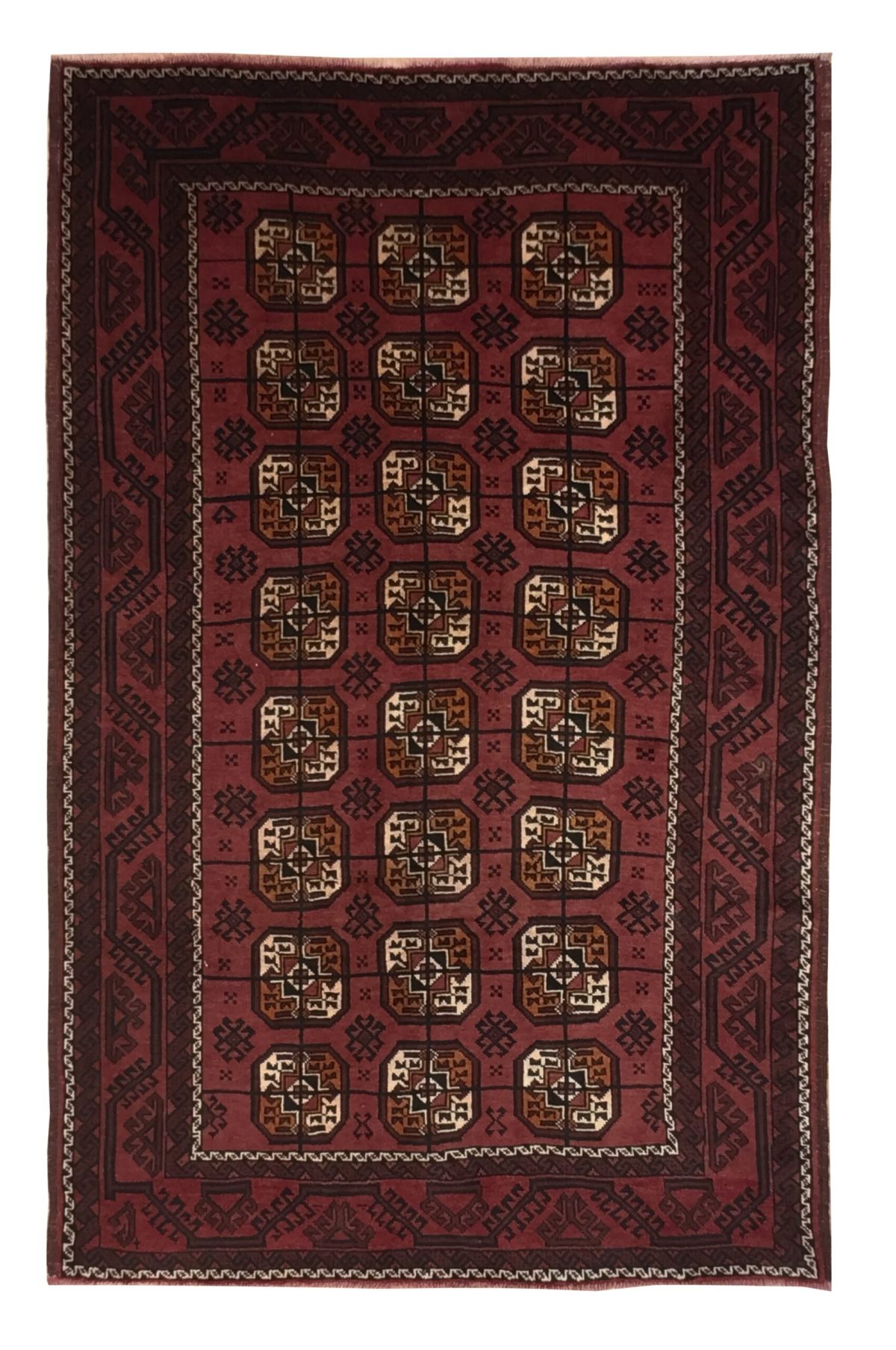 Antique Persian Balouchi 4' 10" x 7' 7" Handmade Wool Area Rug - Shabahang Royal Carpet