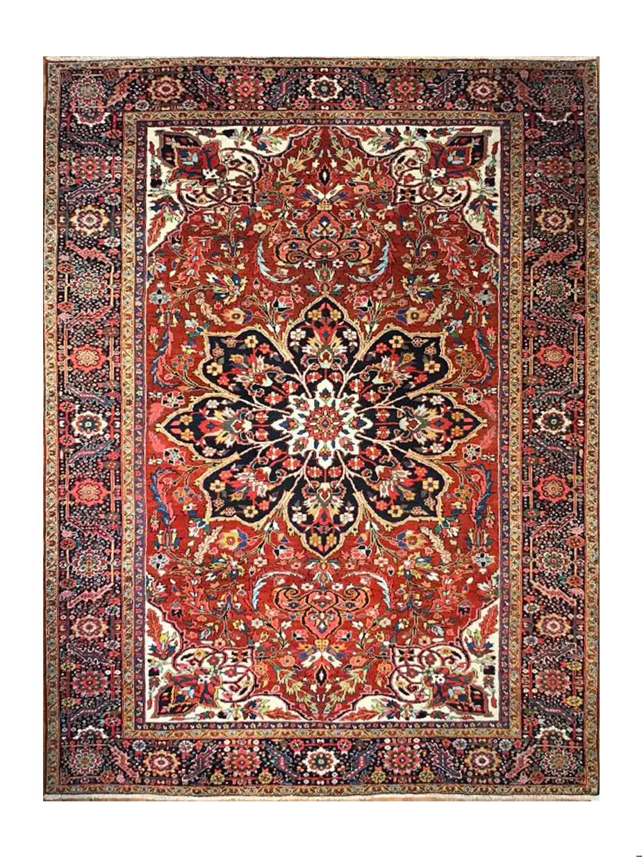 Antique Persian Heriz