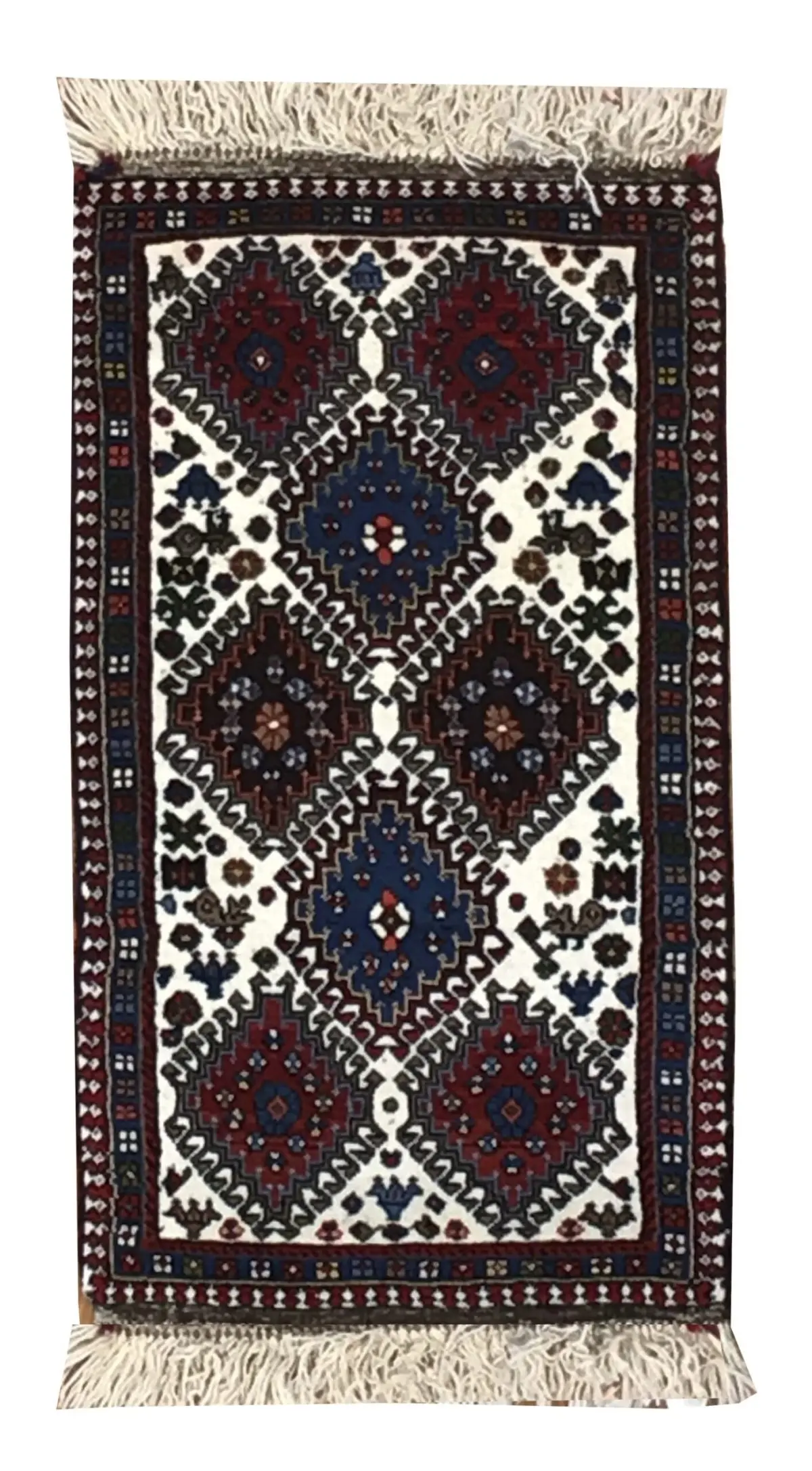 Persian Yallameh rug 1' 9" x 3' Handmade Area Rug - Shabahang Royal Carpet