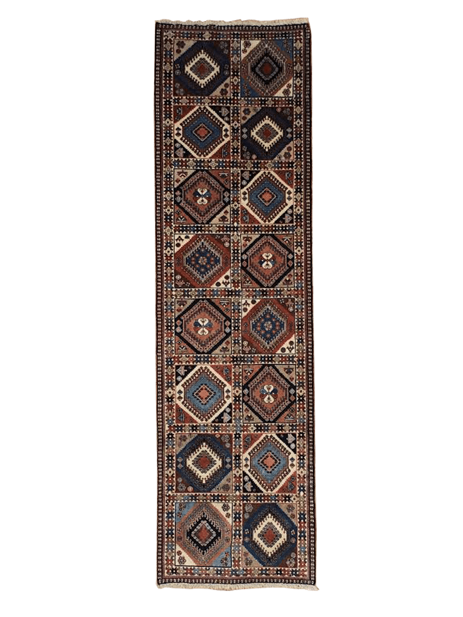Persian Yallameh runner 2' 6" x 9' 9" Handmade Runner - Shabahang Royal Carpet