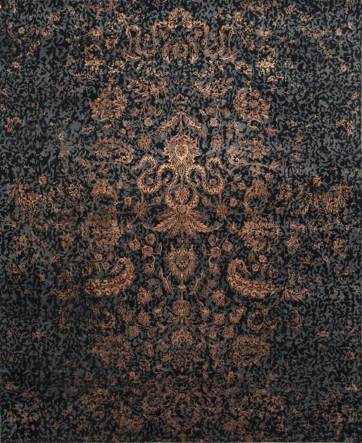 Erased Heritage 8' x 10' Handmade Area Rug - Shabahang Royal Carpet