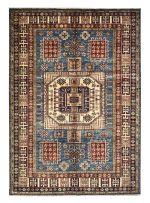 Super Kazak Rug 5' x 7' Handmade- Shabahang Royal Carpet