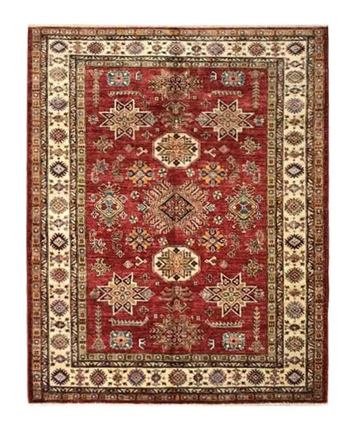 Super Kazak 5' x 6' 3" Handmade Area Rug - Shabahang Royal Carpet