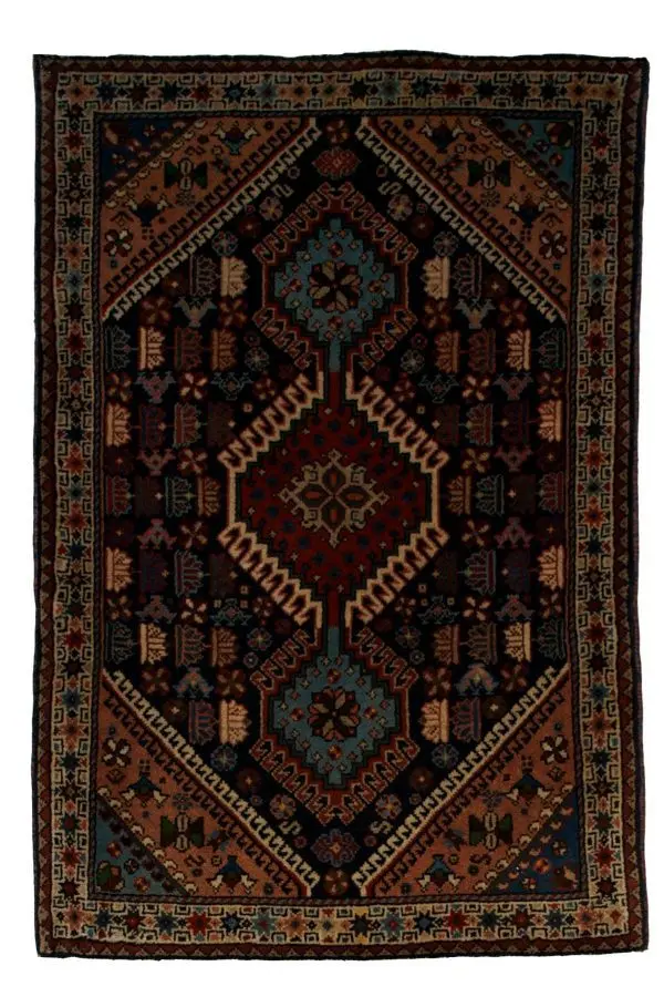 Persian Yallameh rug 2' x 3' 1" Handmade Area Rug - Shabahang Royal Carpet