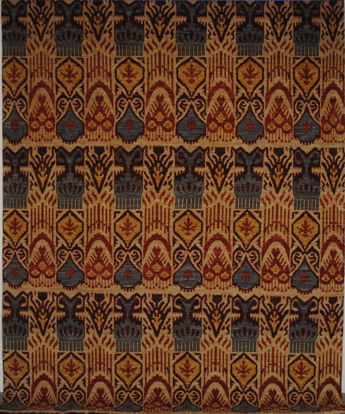 Ikat 8' x 10' Handmade Area Rug - Shabahang Royal Carpet