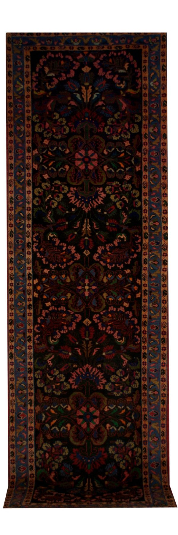 Vintage Persian Bakhtiari 3' 6" x 11' - Shabahang Royal Carpet