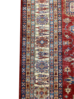 Super Kazak 9' 10" x 13' 9" Handmade Area Rug - Shabahang Royal Carpet