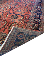 Antique Persian Mahal 9' 8" x 13' 1" Handmade Area Rug - Shabahang Royal Carpet