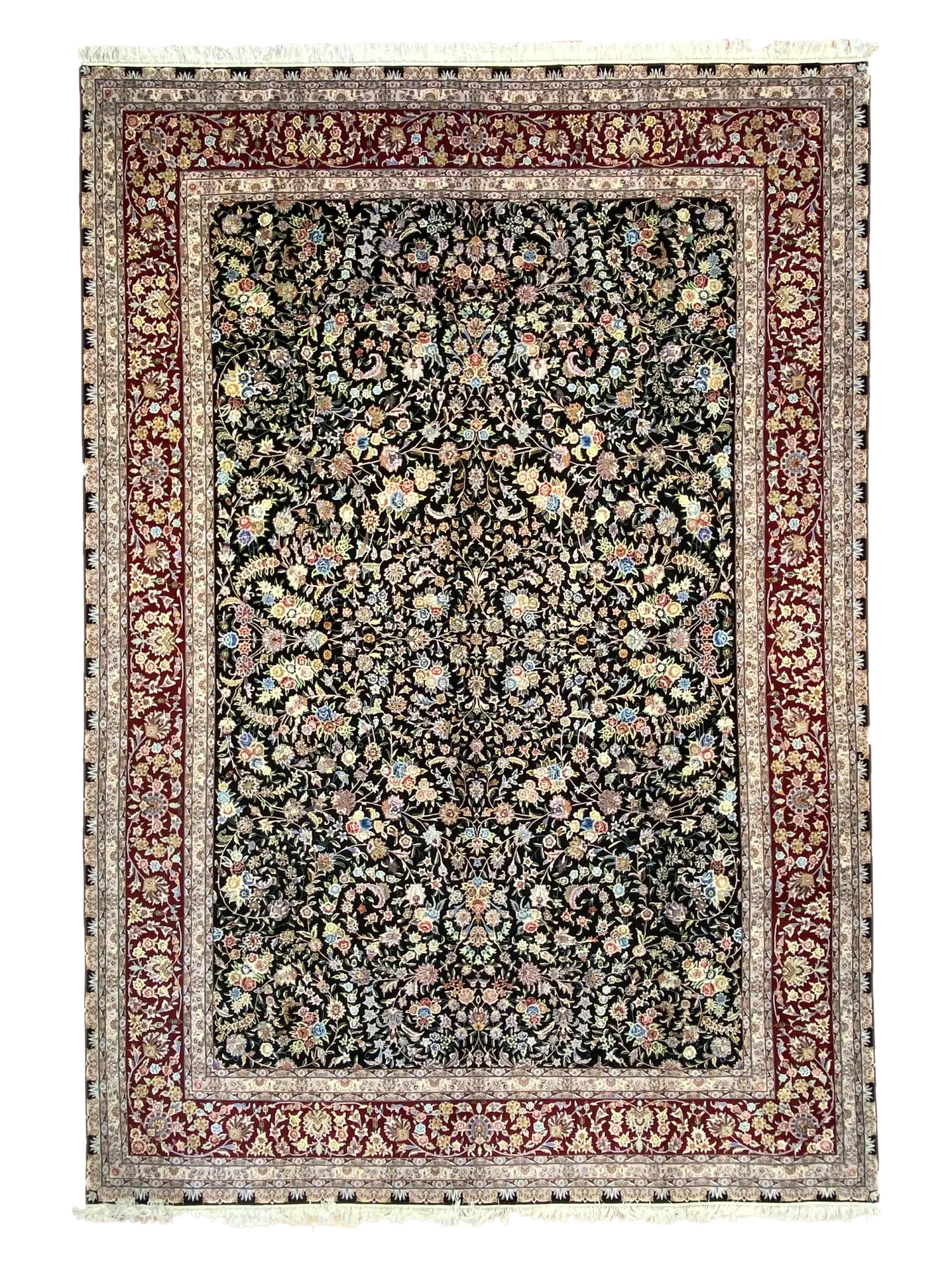 Tabriz 9' 10" x 14' 2" Handmade Area Rug - Shabahang Royal Carpet