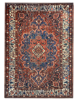 Antique Persian Bakhtiari 10' 3" x 14' Handmade Area Rug - Shabahang Royal Carpet