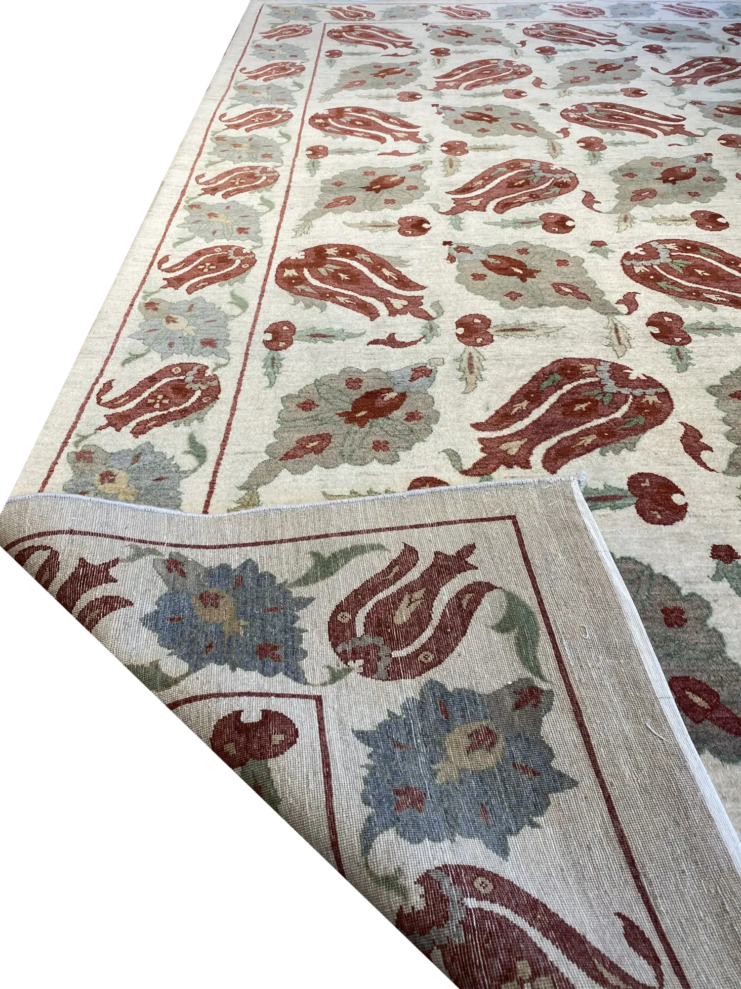 Persian Suzani 8' 8" x 11' 8" Handmade Area Rug - Shabahang Royal Carpet
