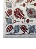 Persian Suzani 8' 8" x 11' 8" Handmade Area Rug - Shabahang Royal Carpet