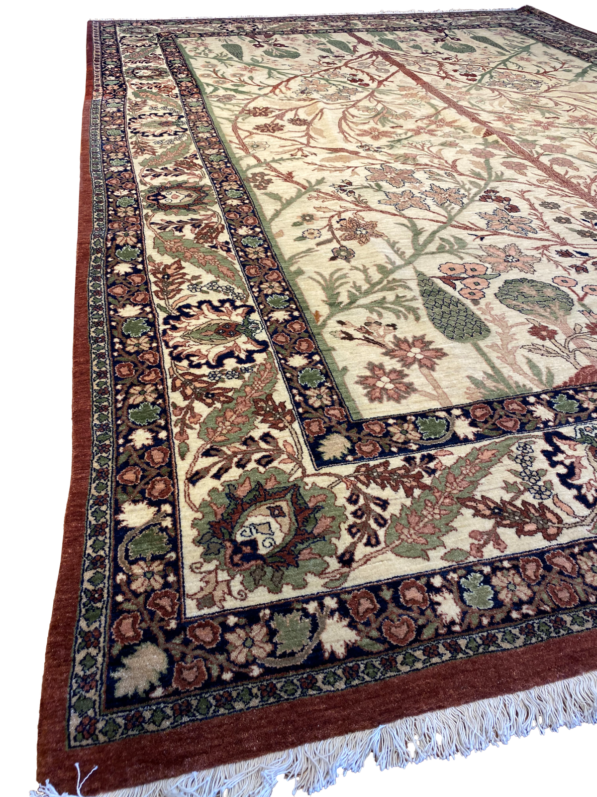 Persian Haji Jalili Tabriz 9' 3" x 12' 8" Wool Handmade Area Rug - Shabahang Royal Carpet