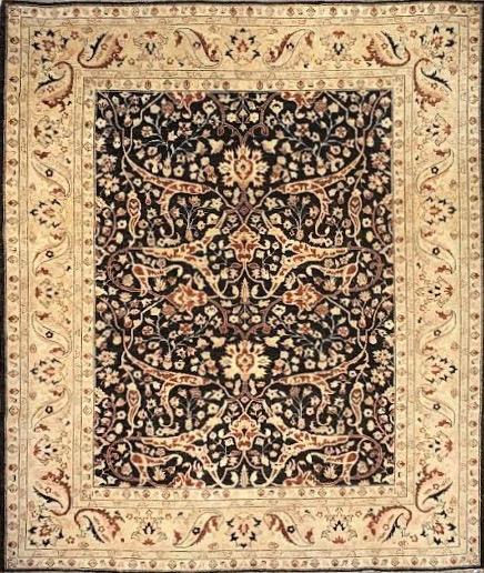 Mahal 8' x 9' 5" Handmade Area Rug - Shabahang Royal Carpet