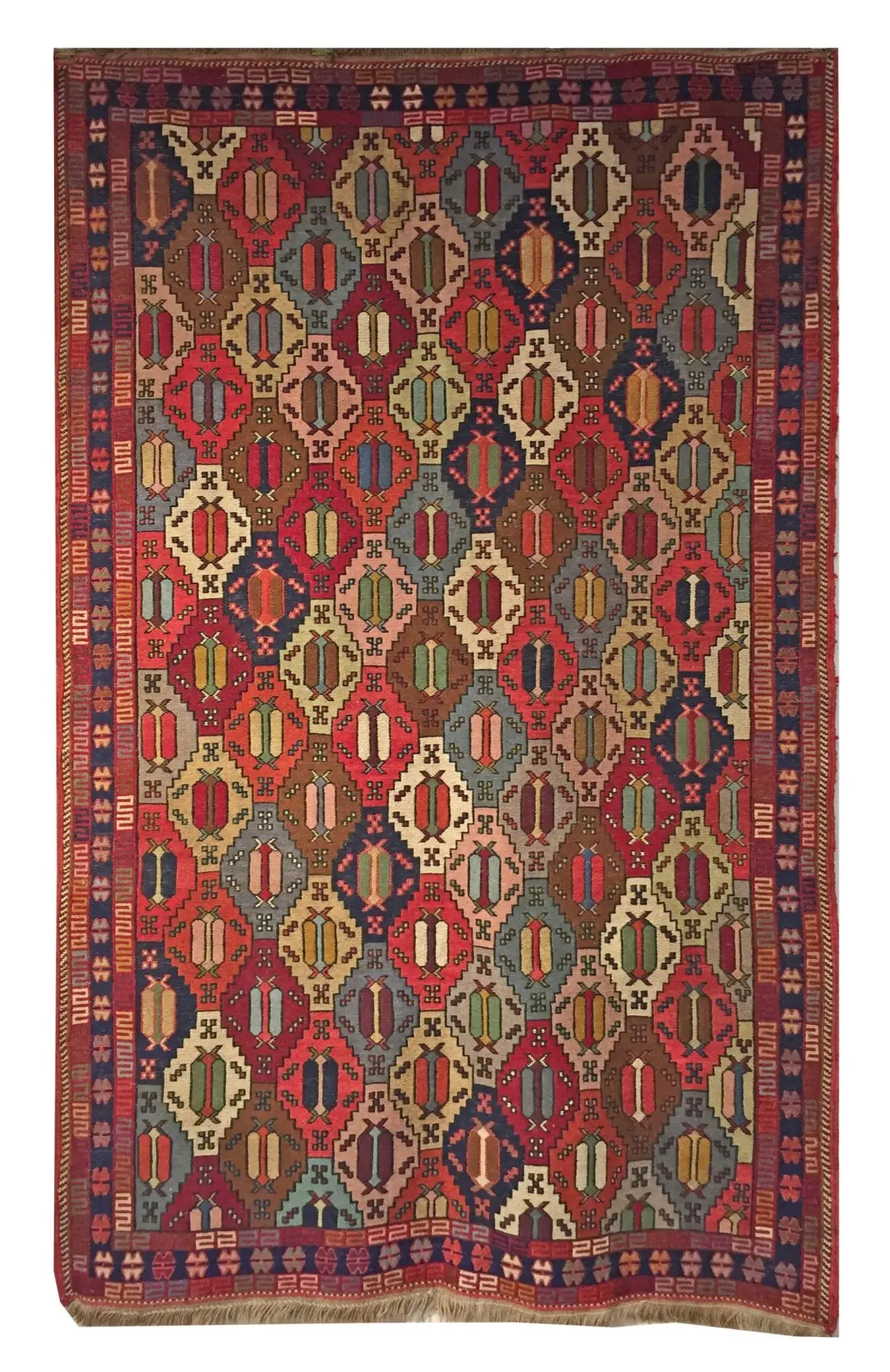 Persian Soumak 3' 9" x 6' 5" Flat Weave Area Rug - Shabahang Royal Carpet