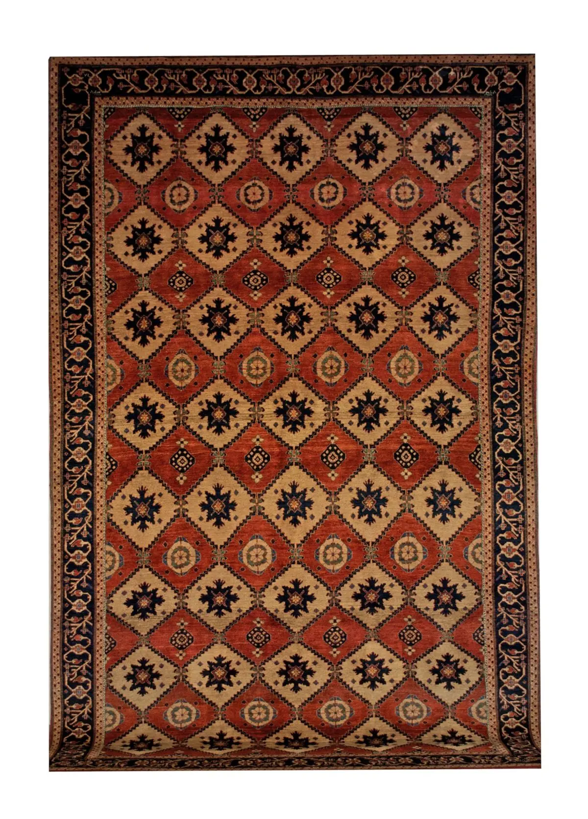 Persian Gabbeh rug 7' 1" x 11' Wool Handmade Area Rug - Shabahang Royal Carpet