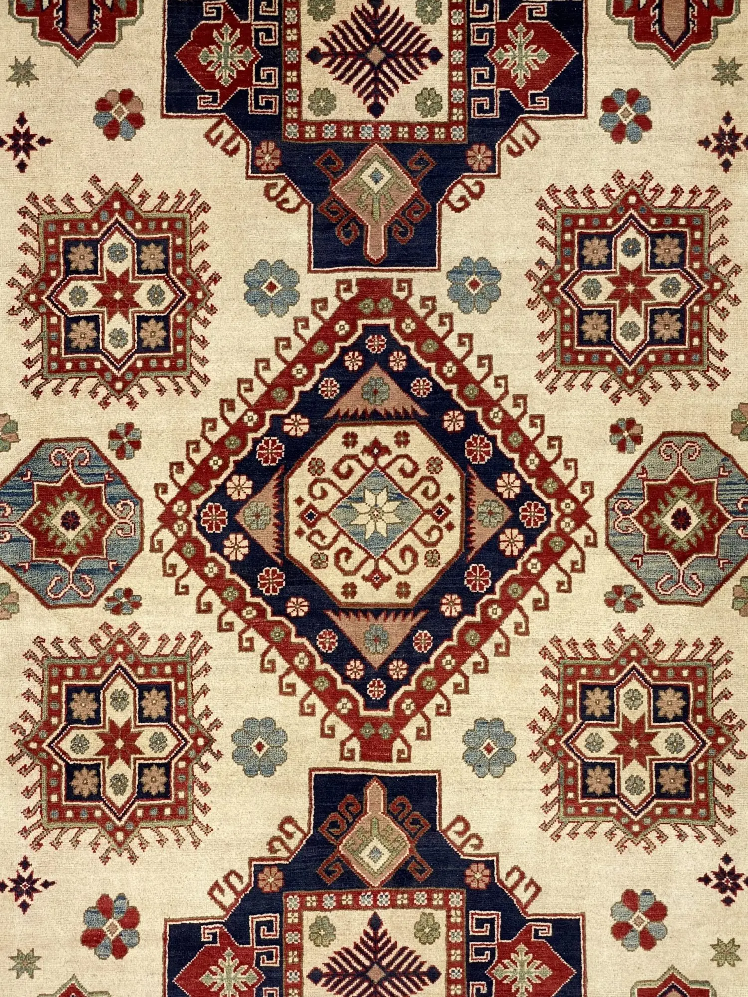 Kazak 8' 10" x 12' 3" Handmade Area Rug