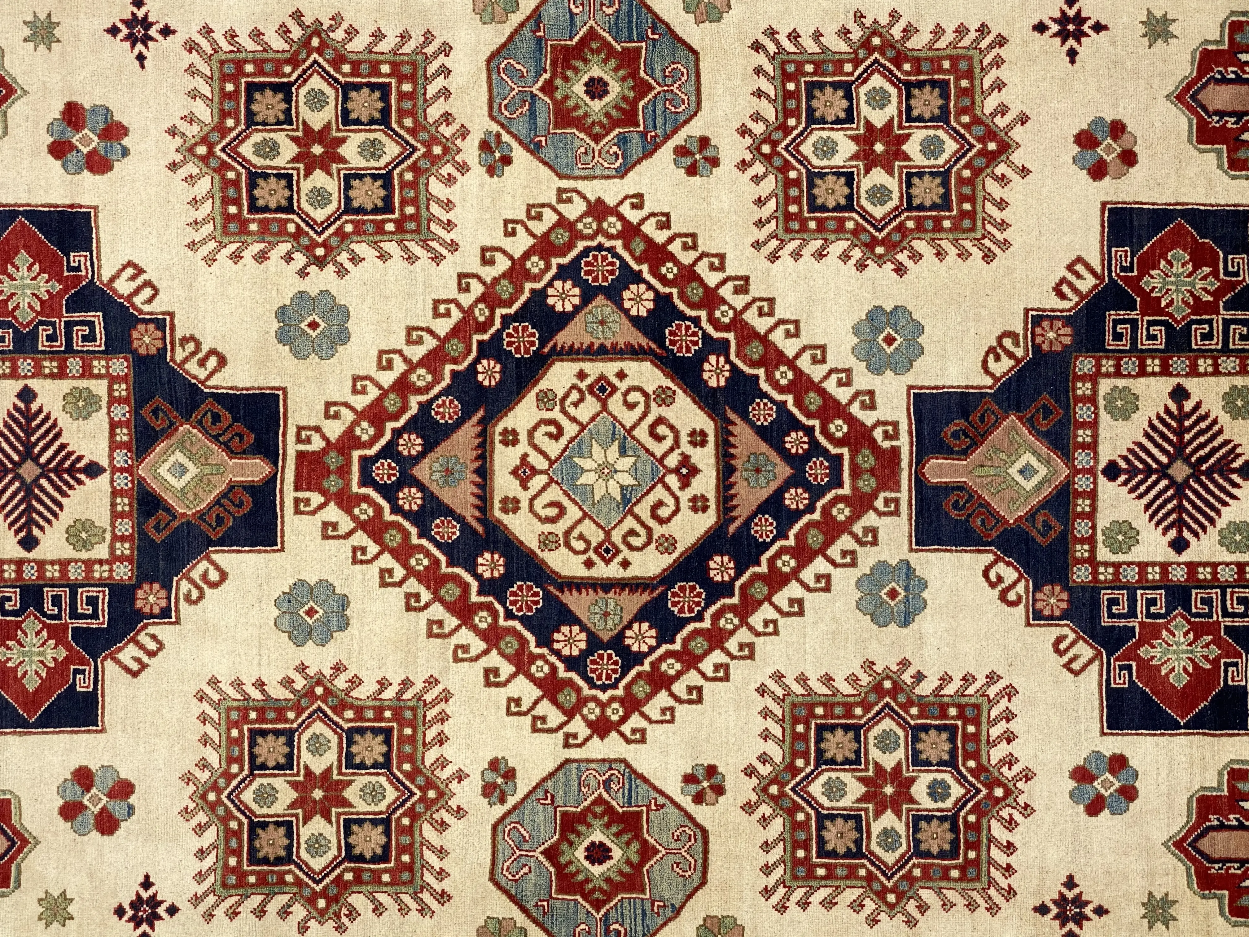 Kazak 8' 10" x 12' 3" Handmade Area Rug