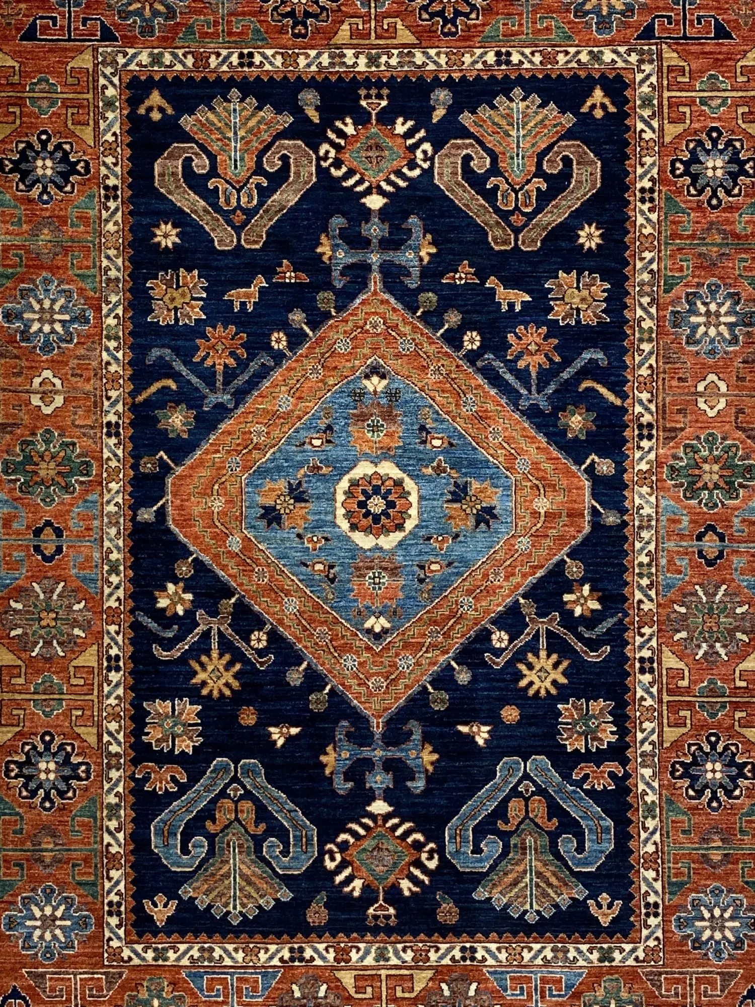 Ghashghaei 6' x 8' 6" Handmade Area Rug