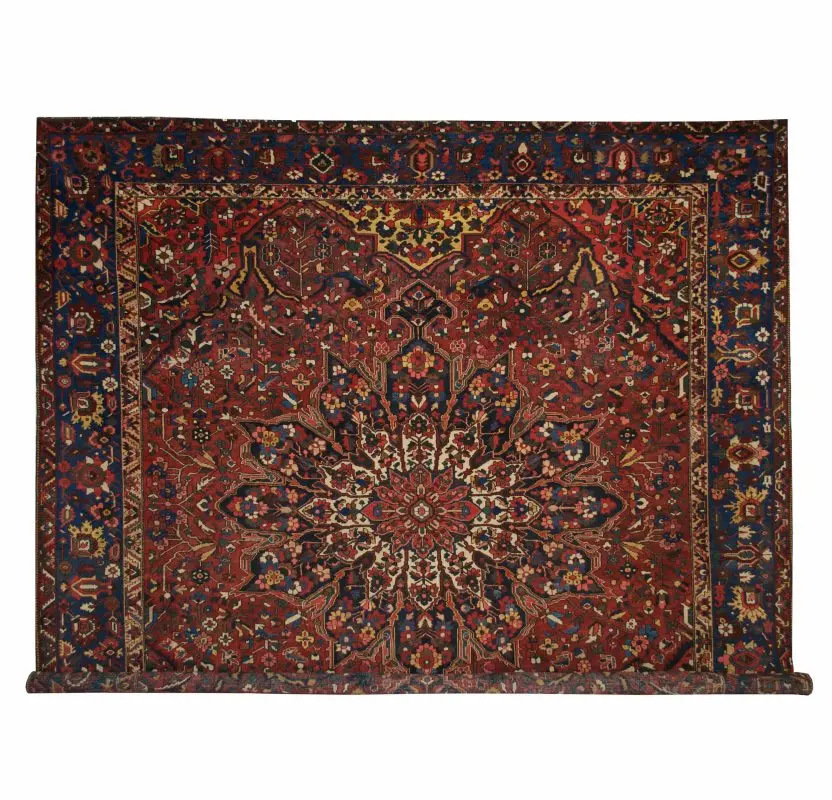 antique persian bakhtiari rug