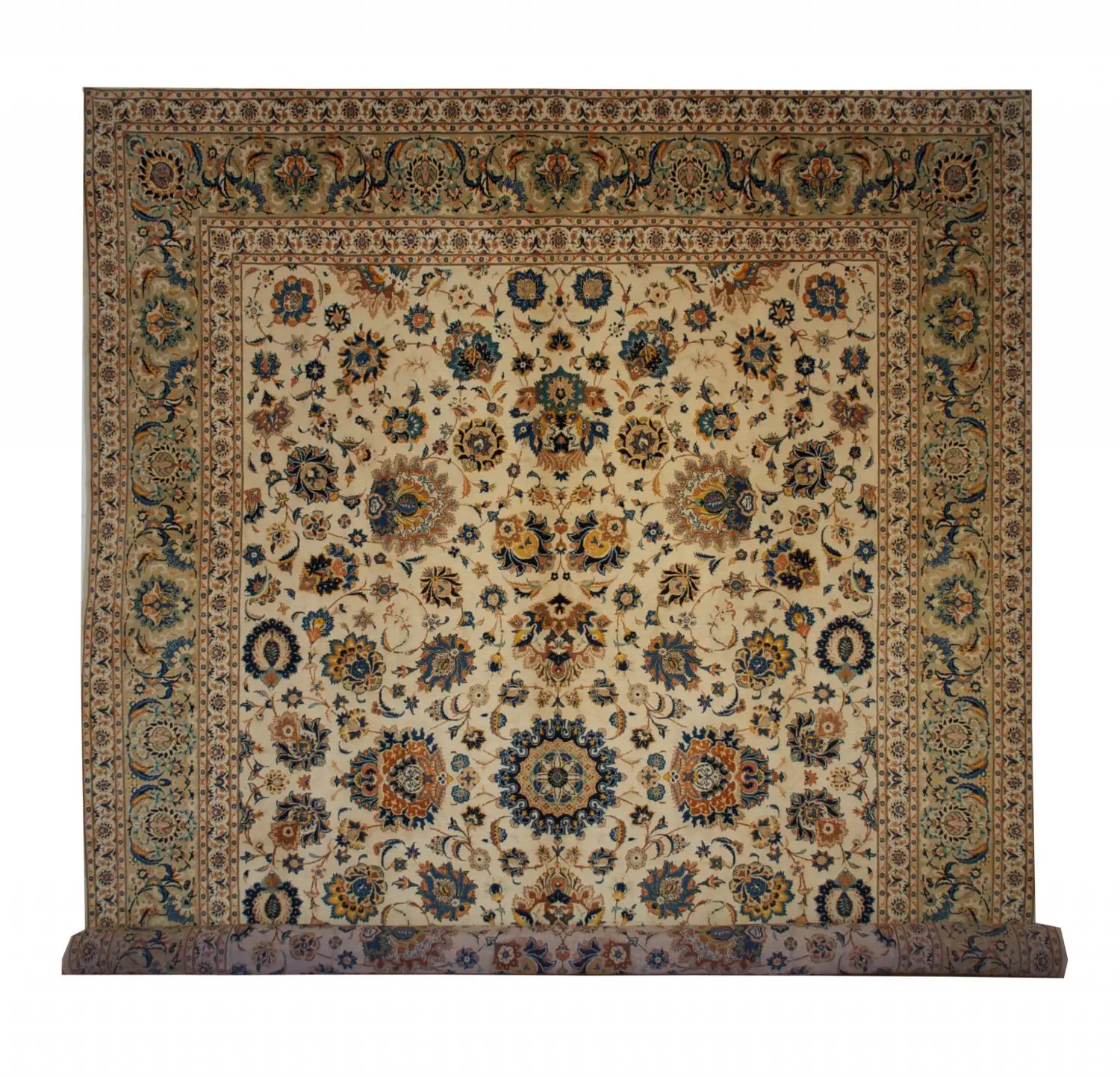 Antique Persian Kashan 10' 7" x 15' 1"