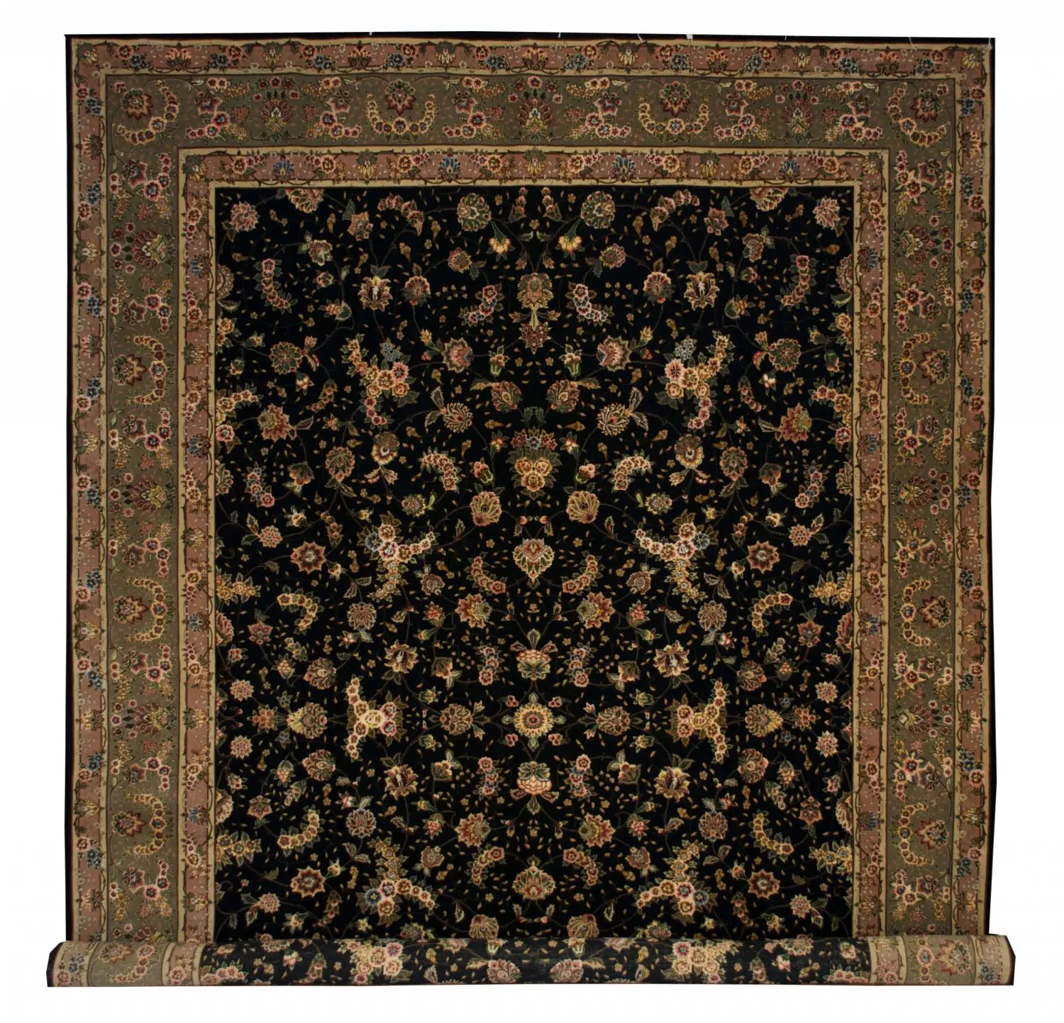 Tabriz 9' 10" x 13' 11" Handmade Area Rug