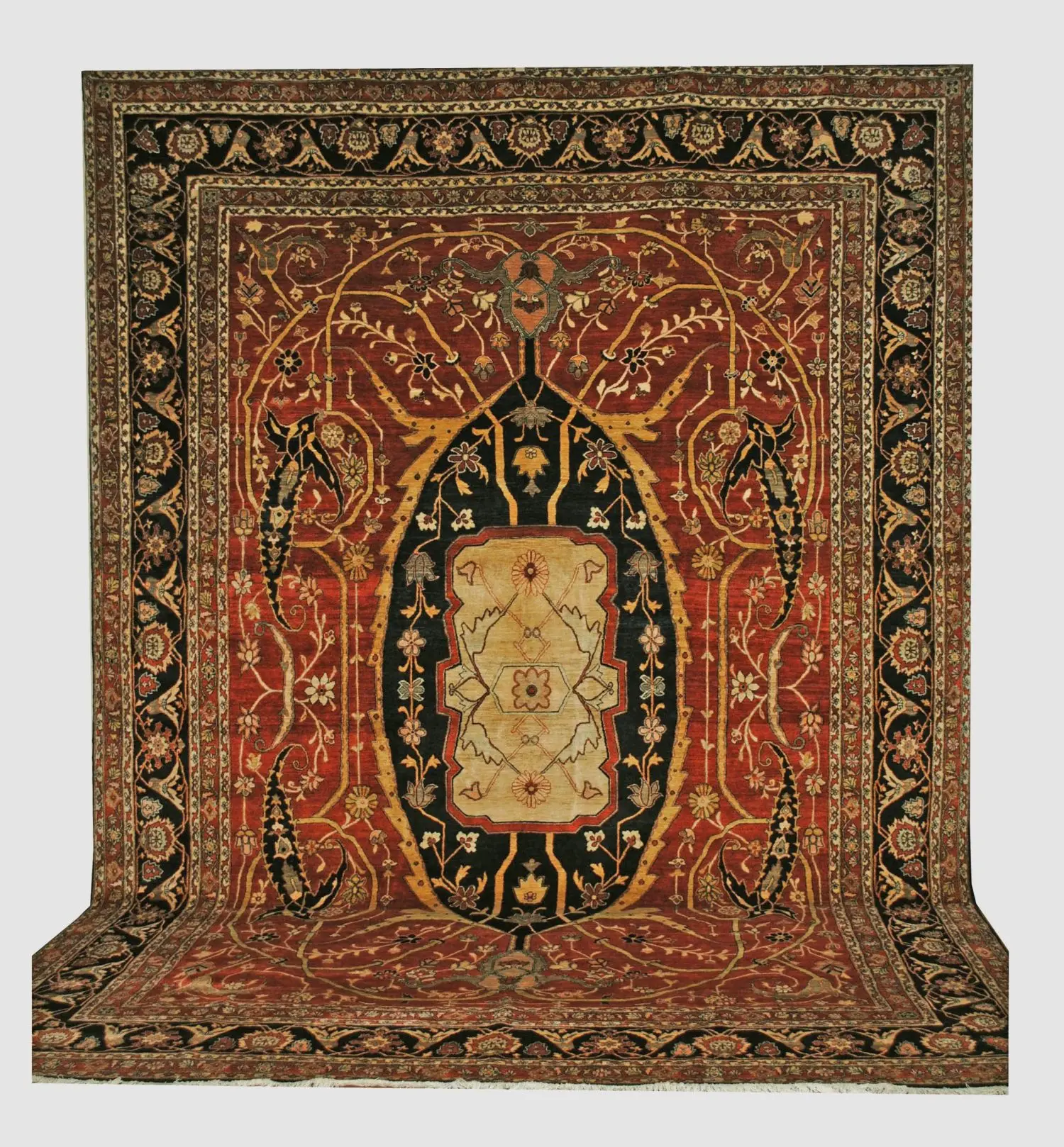 Persian Serapi 10' 1" x 14' 4" Handmade Area Rug