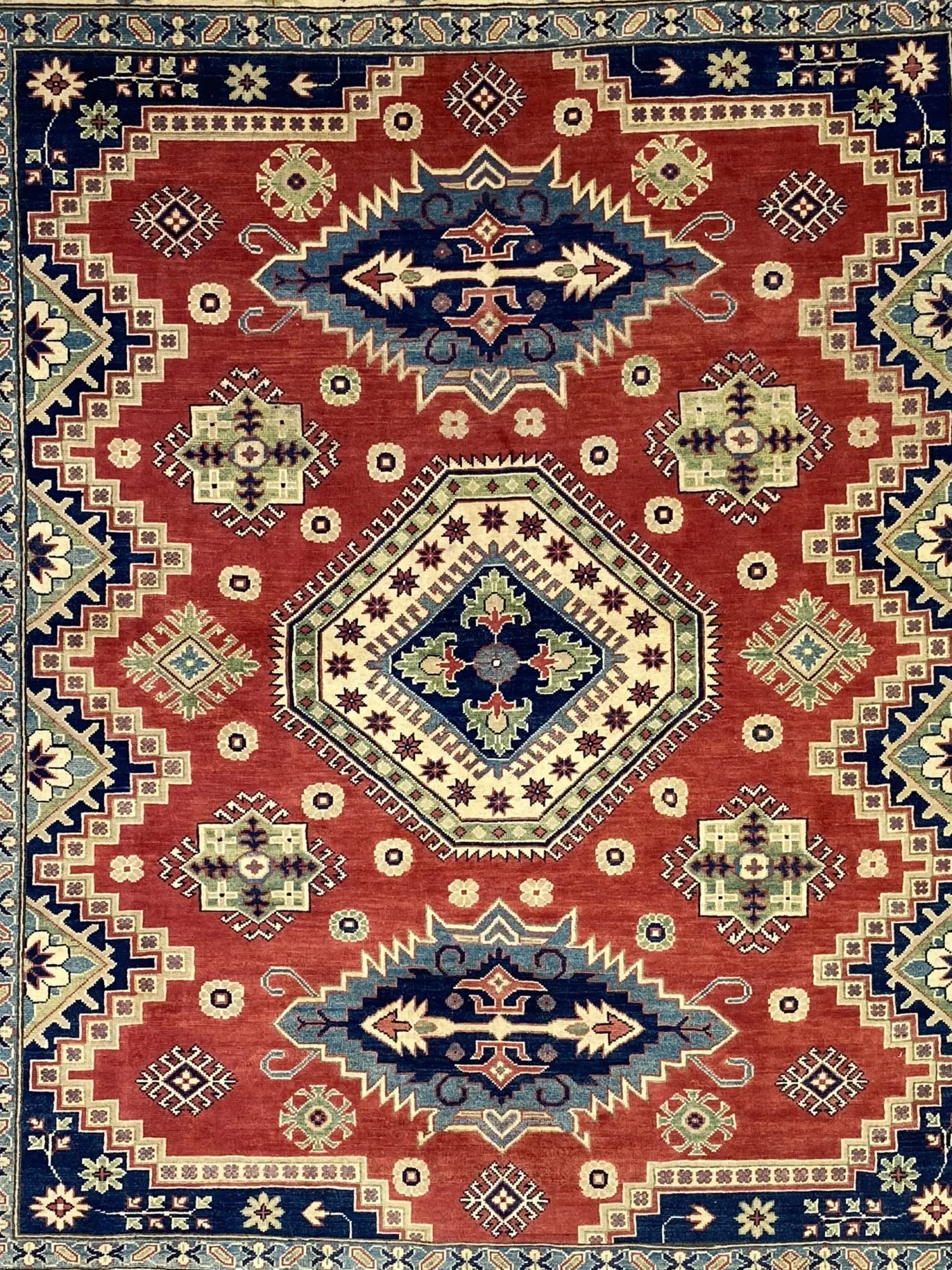 Kazak 8' x 9' 3" Handmade Area Rug