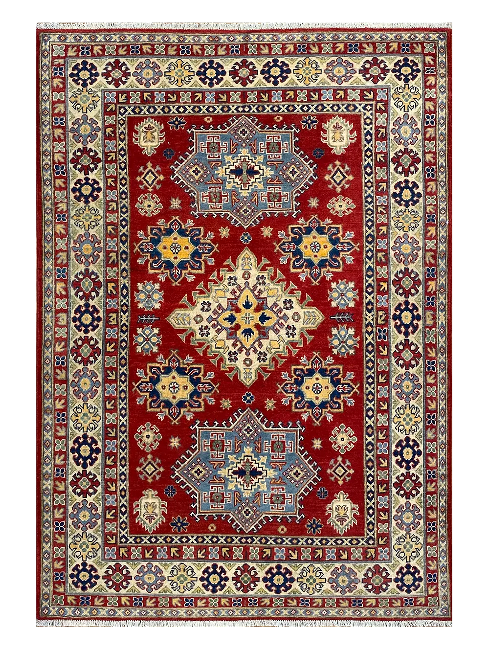 Kazak 4' 10" x 7' Handmade Area Rug