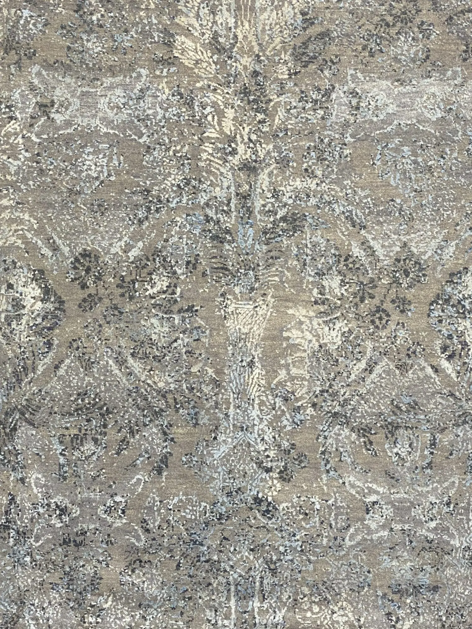 Modern 9' x 12' 1" Handmade Area rug