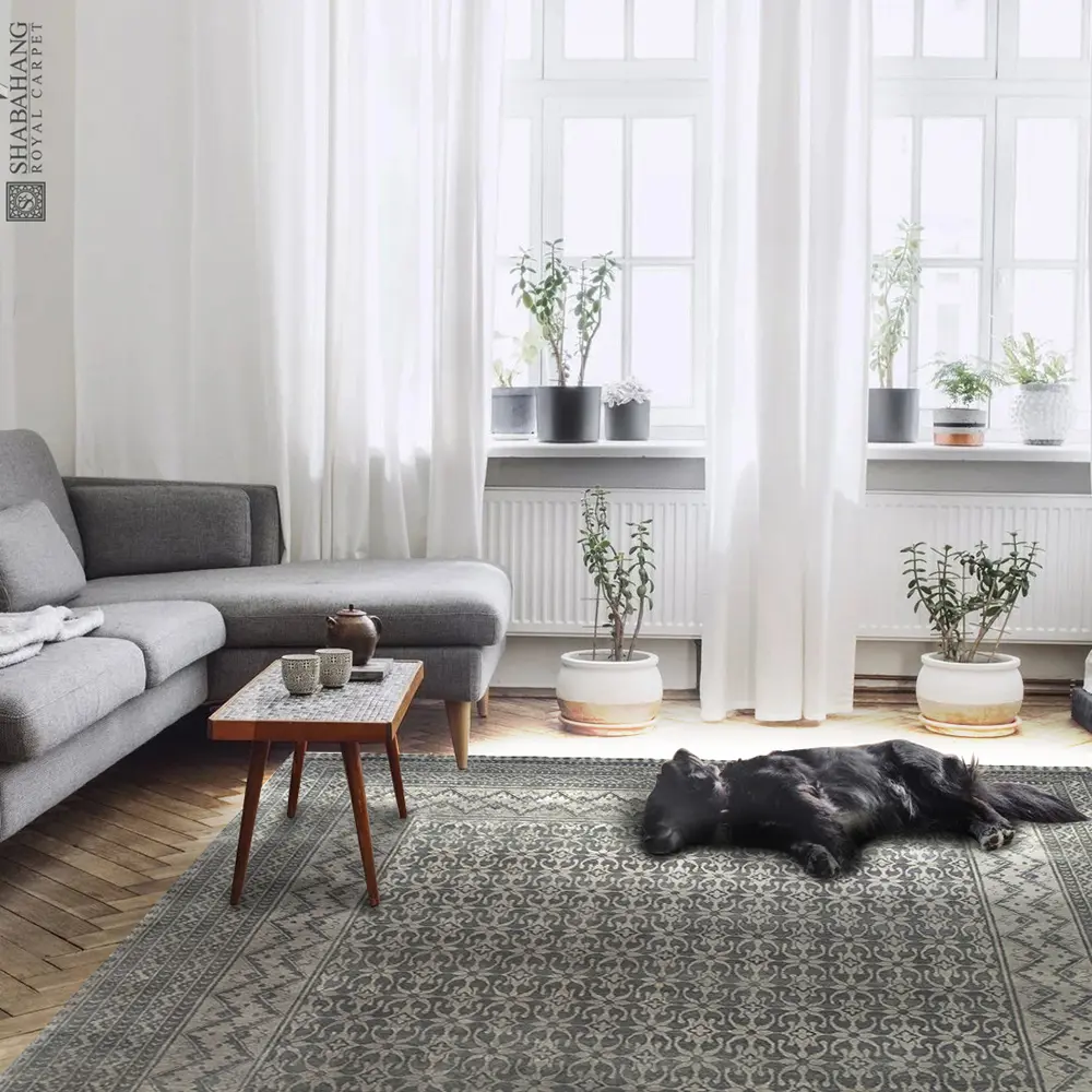 grey rug