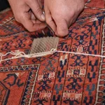 antique rug repair